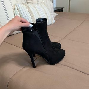 Black Stiletto Booties